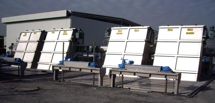 Sub-vertical Mechanical Fine Bar Screens GVF - 2