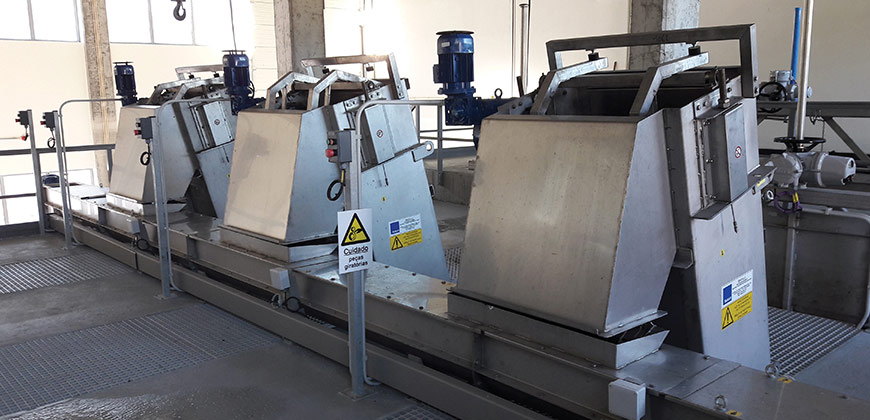 Sub-vertical Mechanical Bar Screens GVL - 2