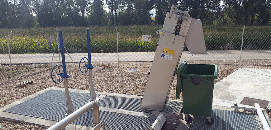 Sub-vertical Mechanical Bar Screens GVL - 1