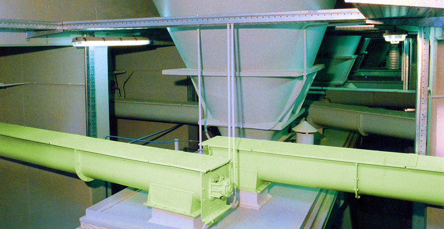 Trough Screw Conveyors for Flour Mills MSC - 2
