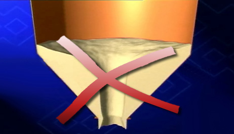 Prevents bridging, rat-holing or segregation improving material flow