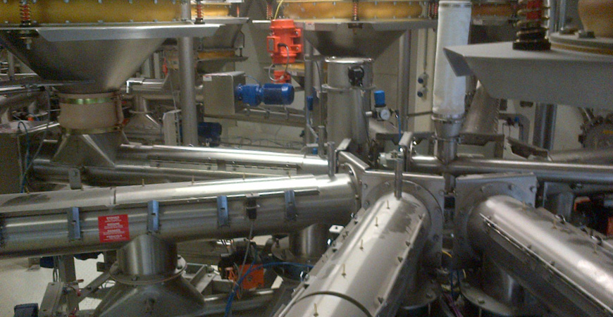 Stainless Steel Tubular Screw Conveyors TX - 1