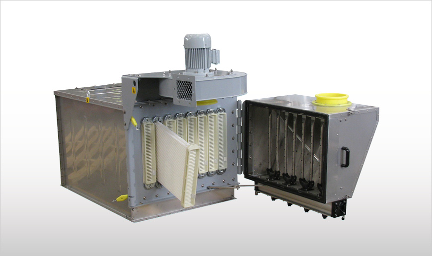 WAMAIR Flanged Polygonal Dust Collectors