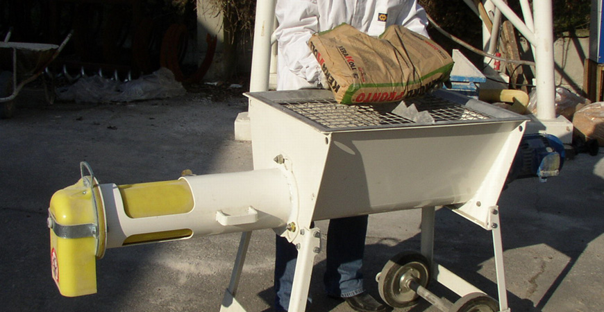 WETMIX BAGS Mortar Mixers with Bag Feeding Hopper - 1